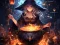 Anime girls Witchcraft เกมออนไลน์