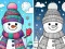 Coloring book Winter เกมออนไลน์