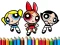 PowerPuff Girls Coloring Book เกมออนไลน์