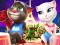 Talking Tom and Angela Coloring เกมออนไลน์