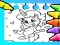 Magical Unicorn Coloring Pages เกมออนไลน์