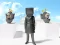 Skibidi Toilet Parkour run เกมออนไลน์