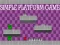 Simple Platform game เกมออนไลน์