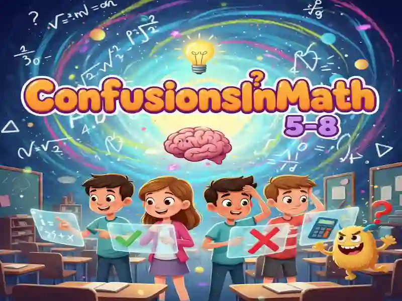 ConfusionsInMath 5-8 เกมออนไลน์