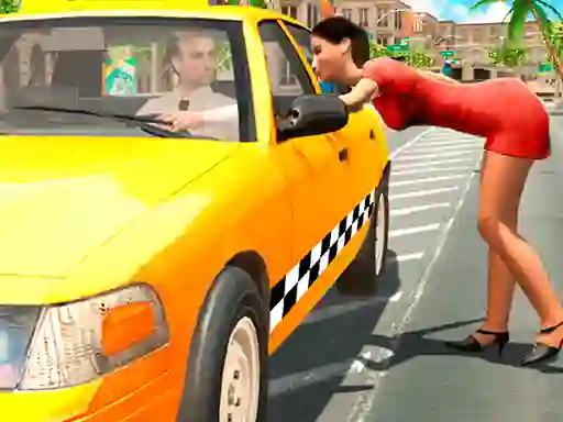 Crazy Taxi Simulator เกมออนไลน์