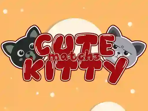 Cute Kitty Match 3 เกมออนไลน์