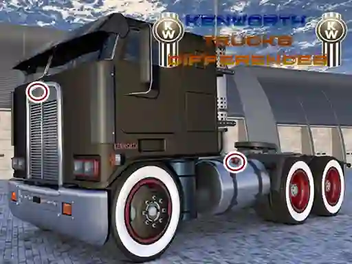 Kenworth Trucks Differences เกมออนไลน์