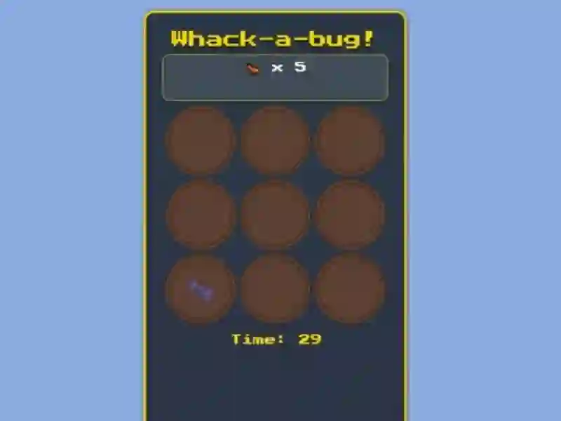 Whack A Bug Challenge เกมออนไลน์