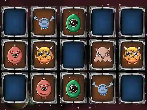 Aliens Memory Game เกมออนไลน์