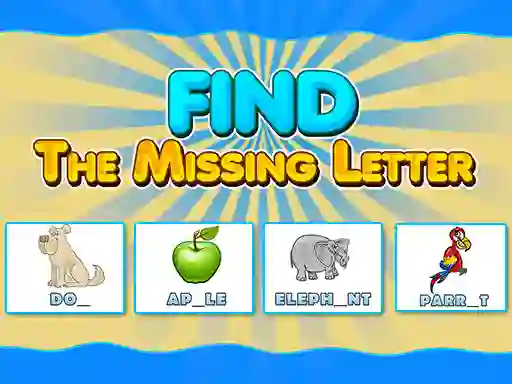 Find The Missing Letter เกมออนไลน์