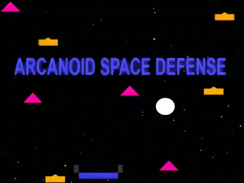 Arcanoid Space Defense เกมออนไลน์