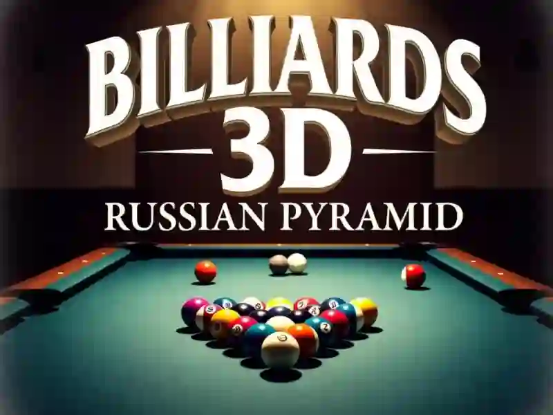 Billiards 3D Russian Pyramid เกมออนไลน์