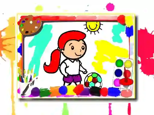 Football Coloring Book เกมออนไลน์