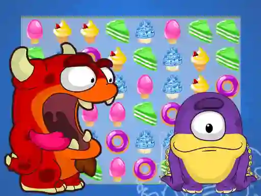 Candy Monster Match 3 เกมออนไลน์