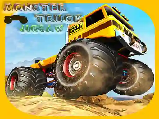 Monster Trucks Jigsaw เกมออนไลน์