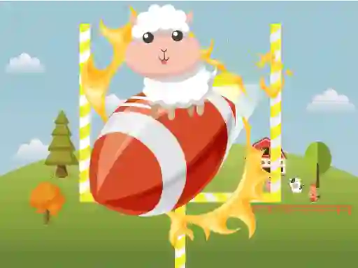 Animals Rugby Flick เกมออนไลน์