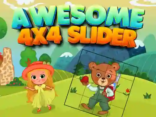 Awesome 4x4 Slider เกมออนไลน์