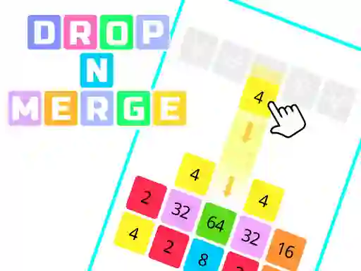 Drop N Merge Blocks เกมออนไลน์
