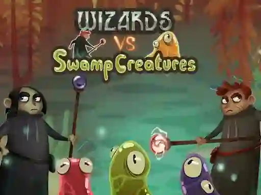 Wizards vs swamp creatures เกมออนไลน์