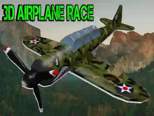3D Airplane Race เกมออนไลน์