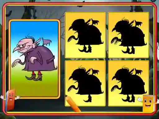 Shadow Match Halloween เกมออนไลน์