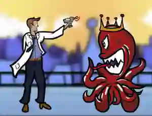 Scientist vs Aliens เกมออนไลน์
