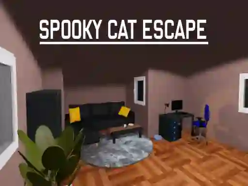 Spooky Cat Escape เกมออนไลน์