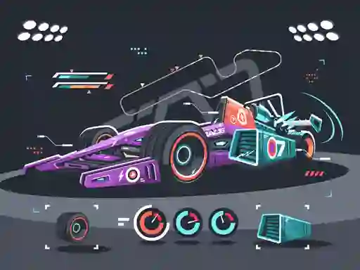 Powerful Cars Memory เกมออนไลน์