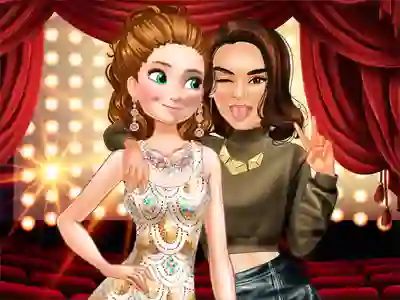 Stars & Royals BFFS: Movie Night เกมออนไลน์