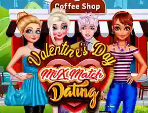 Valentines Day Mix Match Dating เกมออนไลน์