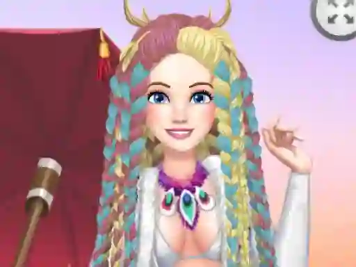 Burning Man Hairstyles เกมออนไลน์