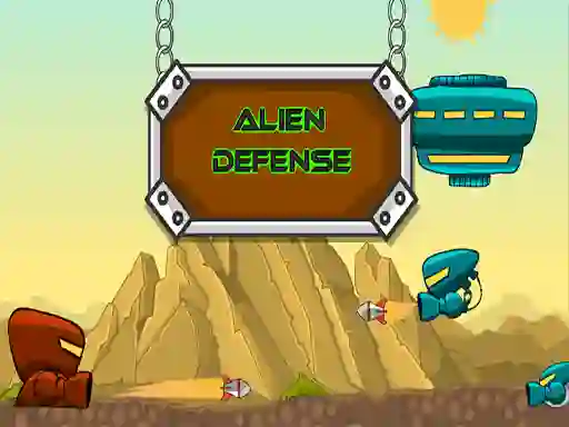 Alien Defense เกมออนไลน์