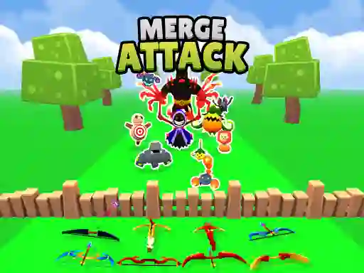 Merge Monster Attack เกมออนไลน์
