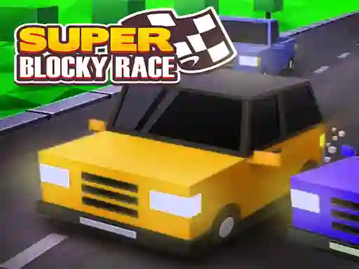 Super Blocky Race เกมออนไลน์