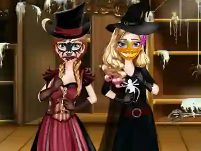Sisters Halloween Preparations เกมออนไลน์