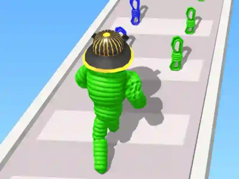 Rope-Man Run 3D เกมออนไลน์