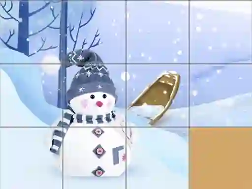 Christmas Slide Puzzle เกมออนไลน์