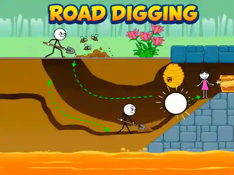 Road Digging เกมออนไลน์