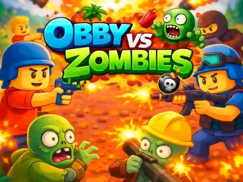 Obby vs Zombies เกมออนไลน์
