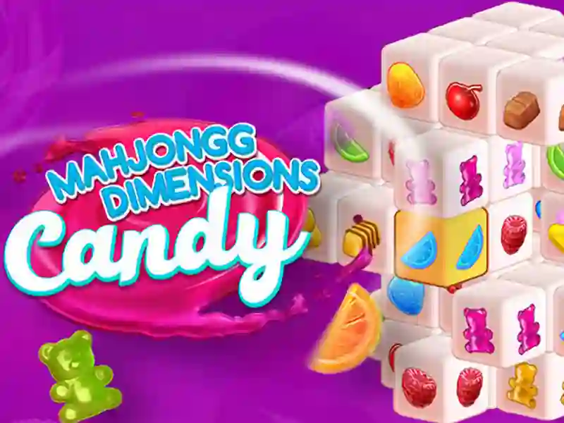 Candy 3D Mahjong เกมออนไลน์