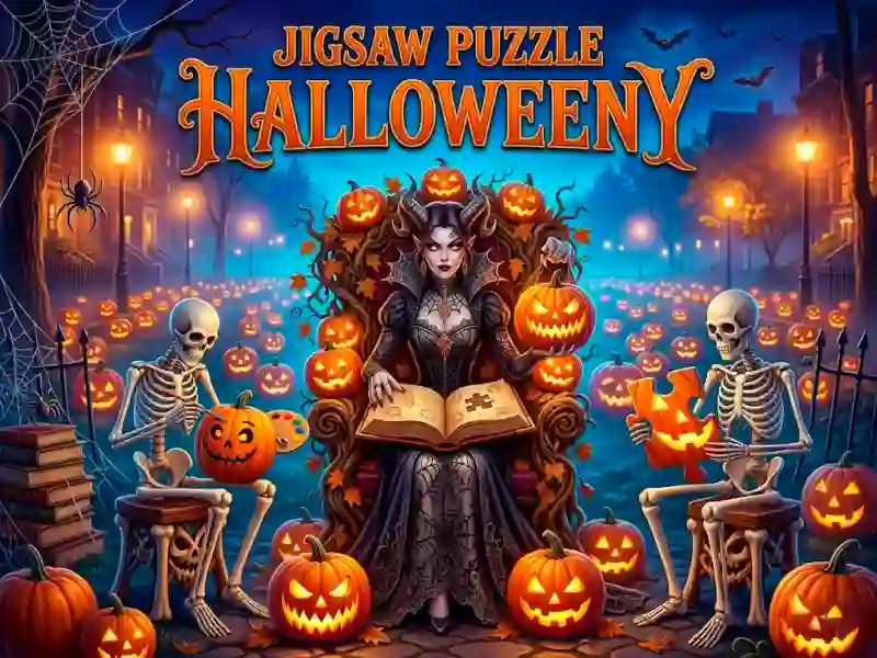 Jigsaw Puzzle Halloweeny เกมออนไลน์