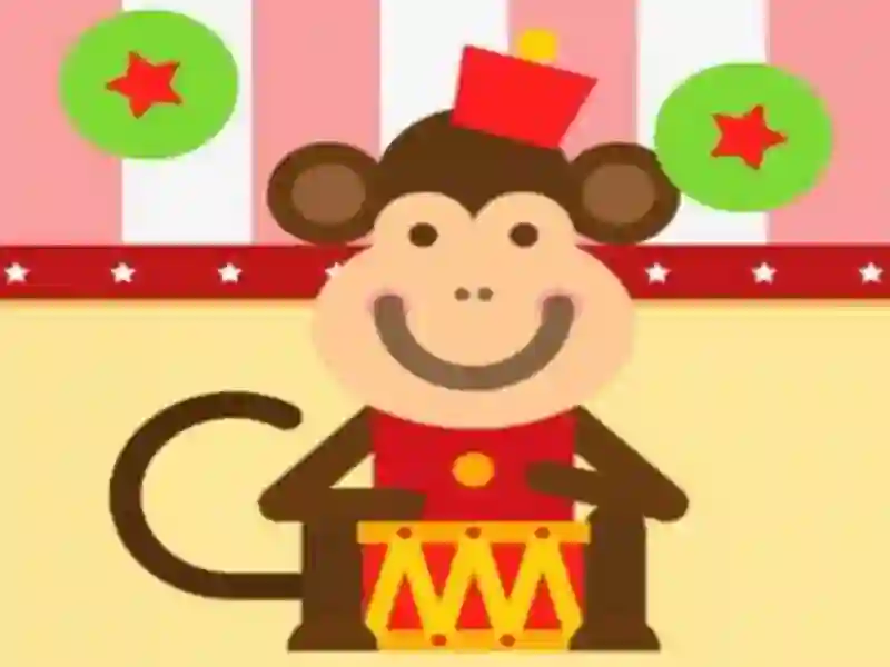 Monkey Drums เกมออนไลน์
