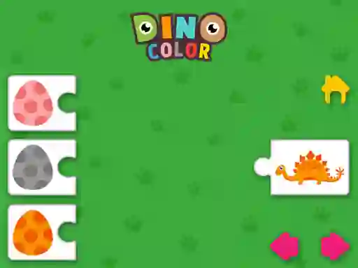 Dino Color เกมออนไลน์