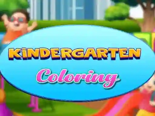 Kindergarten Coloring เกมออนไลน์