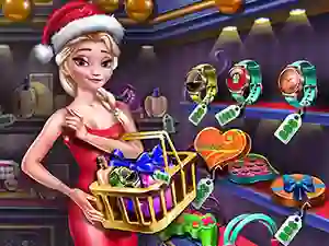 Ice Queen Shopping Xmas Gift เกมออนไลน์
