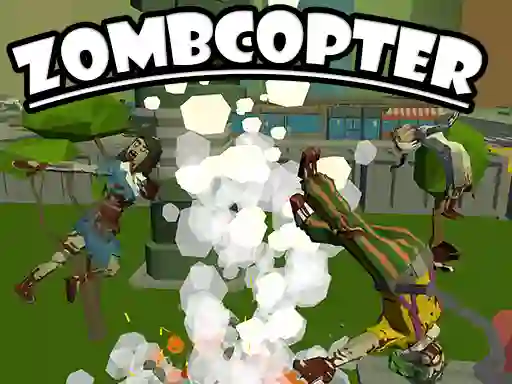Zombcopter เกมออนไลน์