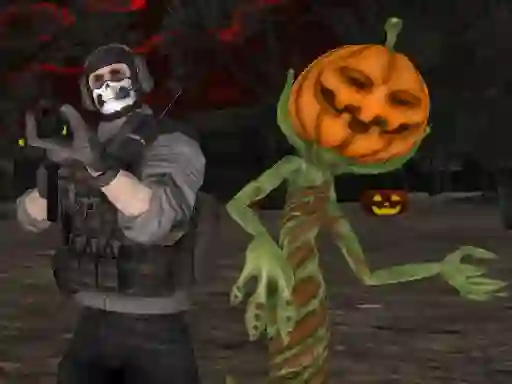 Masked Forces: Halloween Survival เกมออนไลน์