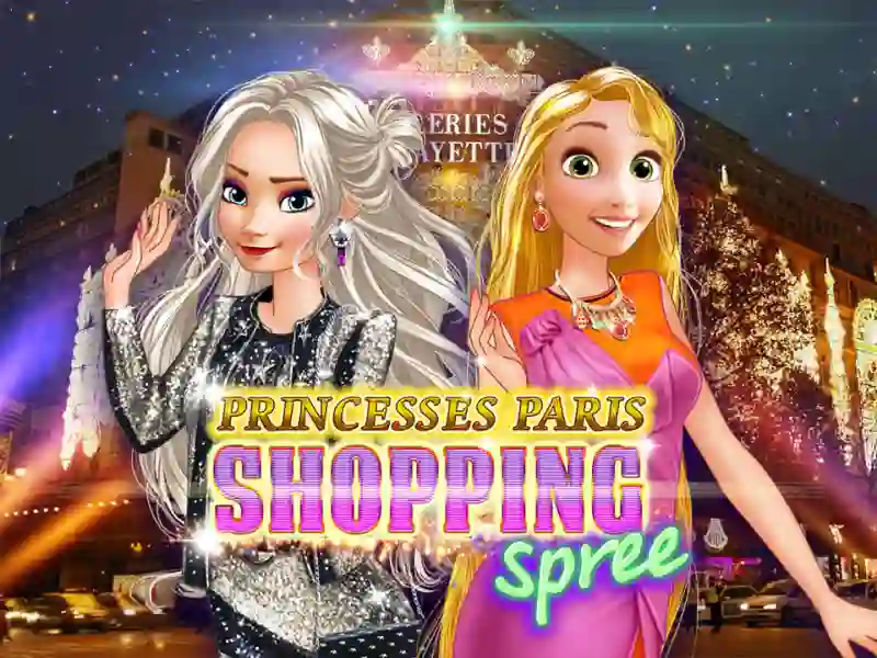 Princesses in Paris: fun shopping เกมออนไลน์