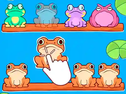 Sorting frogs เกมออนไลน์