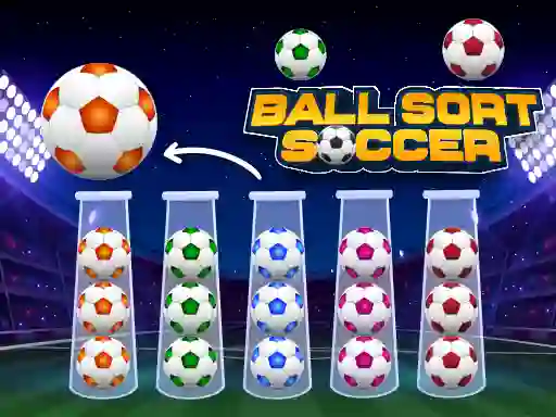 Ball Sort Soccer เกมออนไลน์
